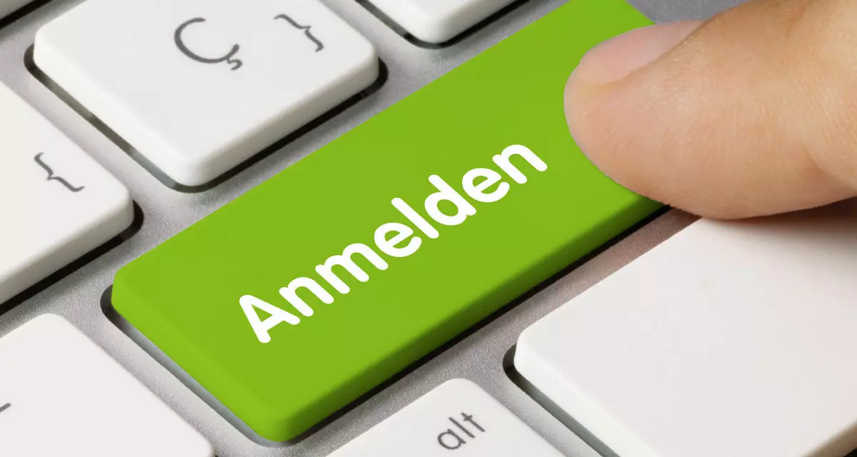 Tastatur Anmelden. Foto: Adobe Stock